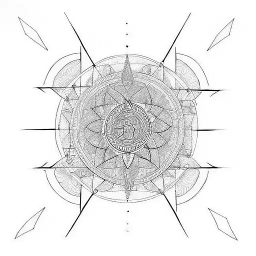 spirituality, journey of life, struggle, shraddha, choices in life, space, universe tattoo design idea