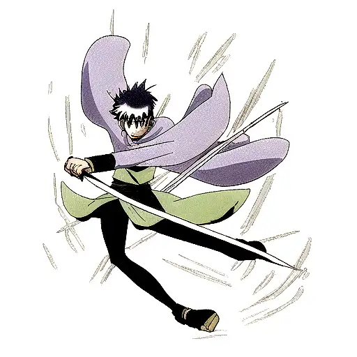 Zoros swords tattoo design idea