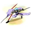 Zoros swords tattoo design idea