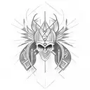 Osiris tattoo design idea