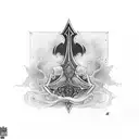 Ace of Spades tattoo design idea