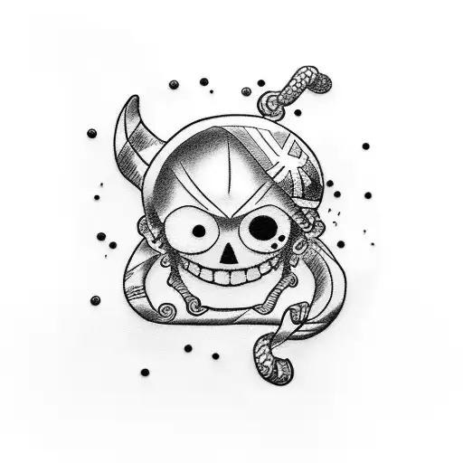 one Piece Law tattoo tattoo design idea