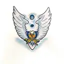 eagle chest tattoo tattoo design idea