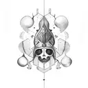 nightingale  tattoo design idea