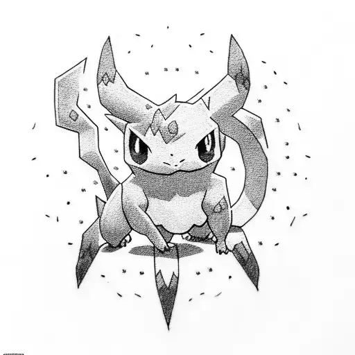 pokemon tattoo design idea