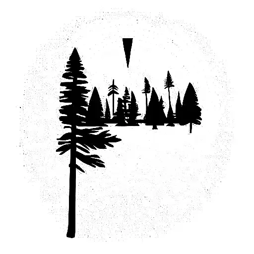 Yosemite National Park tattoo design idea