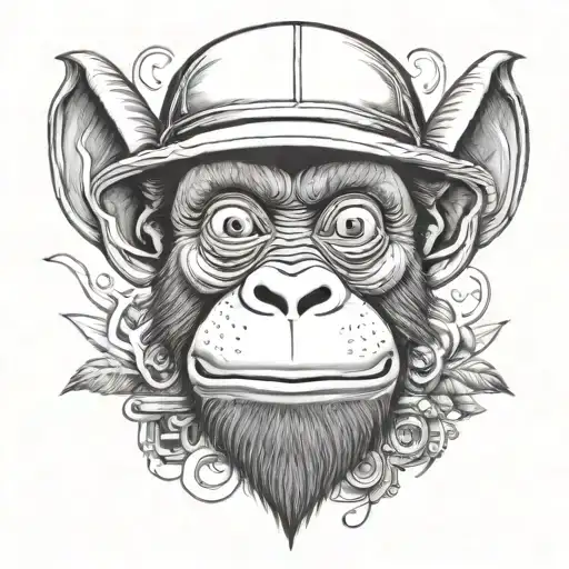 diddy kong tattoo design idea