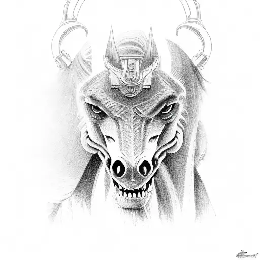 Mustang 302 boss ford tattoo design idea