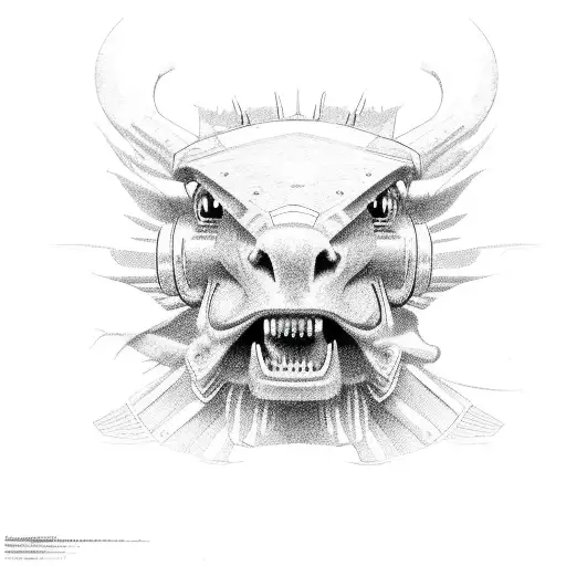 Mustang 302 boss ford car tattoo design idea