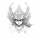 hisoka tattoo design idea