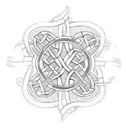Celtic Knot tattoo design idea