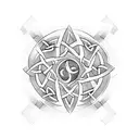 Celtic Knot tattoo design idea