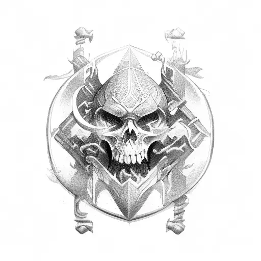 three musketeers tattoo design idea