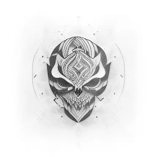 dark tattoo design idea