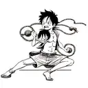 luffy tattoo design idea