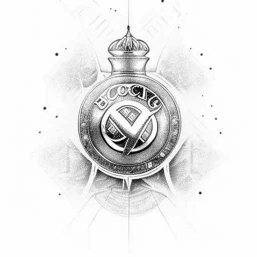 dfb Pokal und das Zeichen von Borussia Mönchen gladbach tattoo design idea