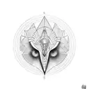 osiris tattoo design idea