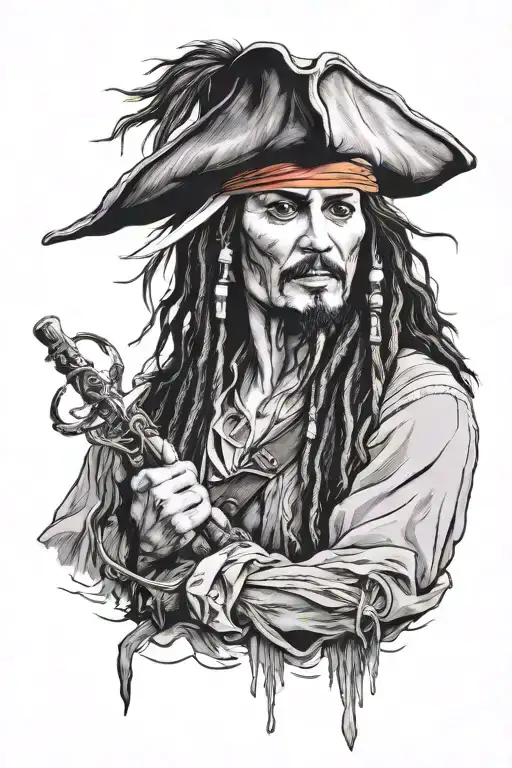 jack sparrow tattoo tattoo design idea