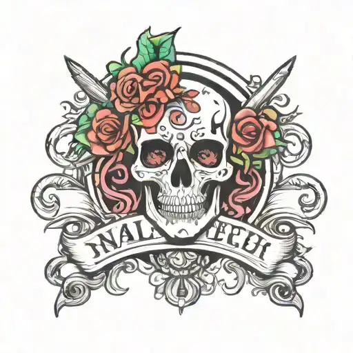nail tech logo   tattoo design idea