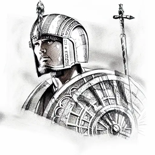 Roman Legion tattoo design idea