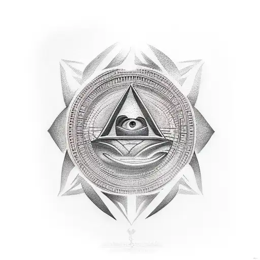 stargate tattoo with egyptian god tattoo design idea