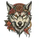 Wolf Mond   tattoo design idea