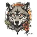 Wolf Mond   tattoo design idea