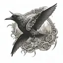 But within the expanse, I finally see A world without you isn't meant for me tattoo design idea