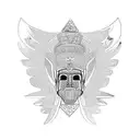 aztec, polynesian, tribal, 3d, sleece tattoo design idea