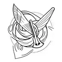 ax tattoo design idea