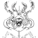 ax tattoo design idea