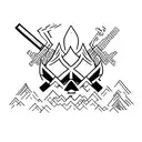 ax tattoo design idea