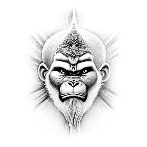 Angry hanuman hi-res stock photography and images - Alamy-saigonsouth.com.vn