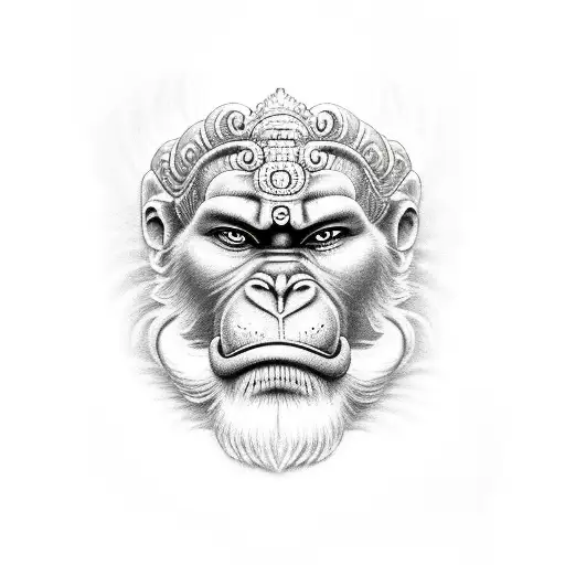Sak Yant Hanuman Tattoo Designs Meaning