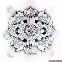Mandala tattoo design idea