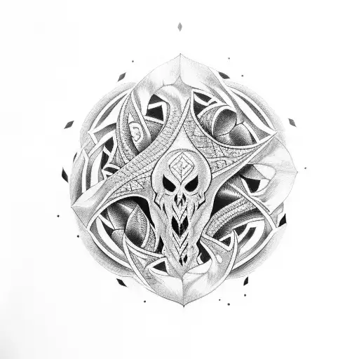 "blood is thicker than water" in Gaelic  tattoo design idea