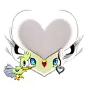 Tweety bird holding a heart that says I love you Nanny tattoo design idea