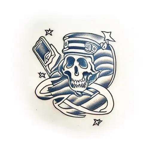 Alpha-1 "Red Right Hand" tattoo design idea