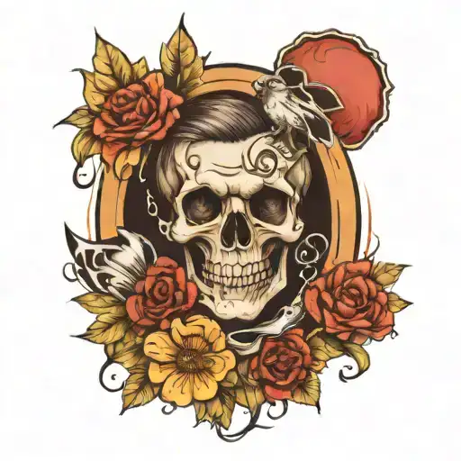 life goes on tattoo design idea