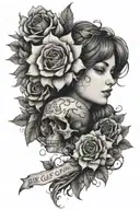 life goes on tattoo design idea