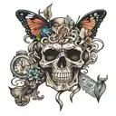 life goes on tattoo design idea