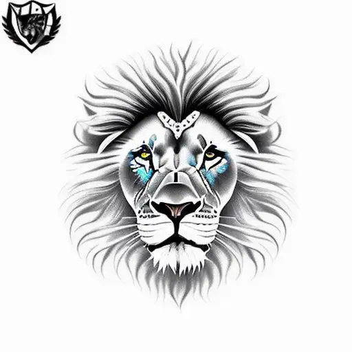 Lion Tattoo Design Head Tattoo Done Stock Vector Royalty Free 534892513   Shutterstock