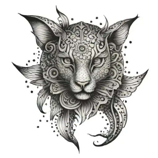 Anxiety depicted tattoo design idea