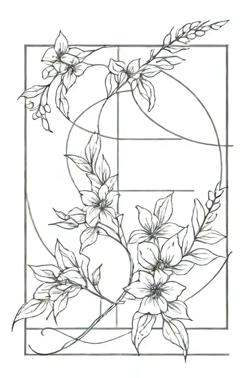 acceptance love feminine freedom strength power growth purity minimalist aesthetic tattoo design idea