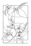 acceptance love feminine freedom strength power growth purity minimalist aesthetic tattoo design idea