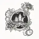 lorna shore tattoo design idea