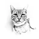 names Talia and Luca tattoo design idea