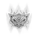 Mayan  tattoo design idea