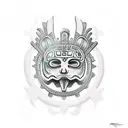 Mayan  tattoo design idea