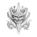 Mayan for arm tattoo design idea